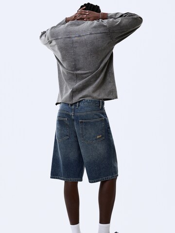 Pull&Bear Baggy Jeans i blå
