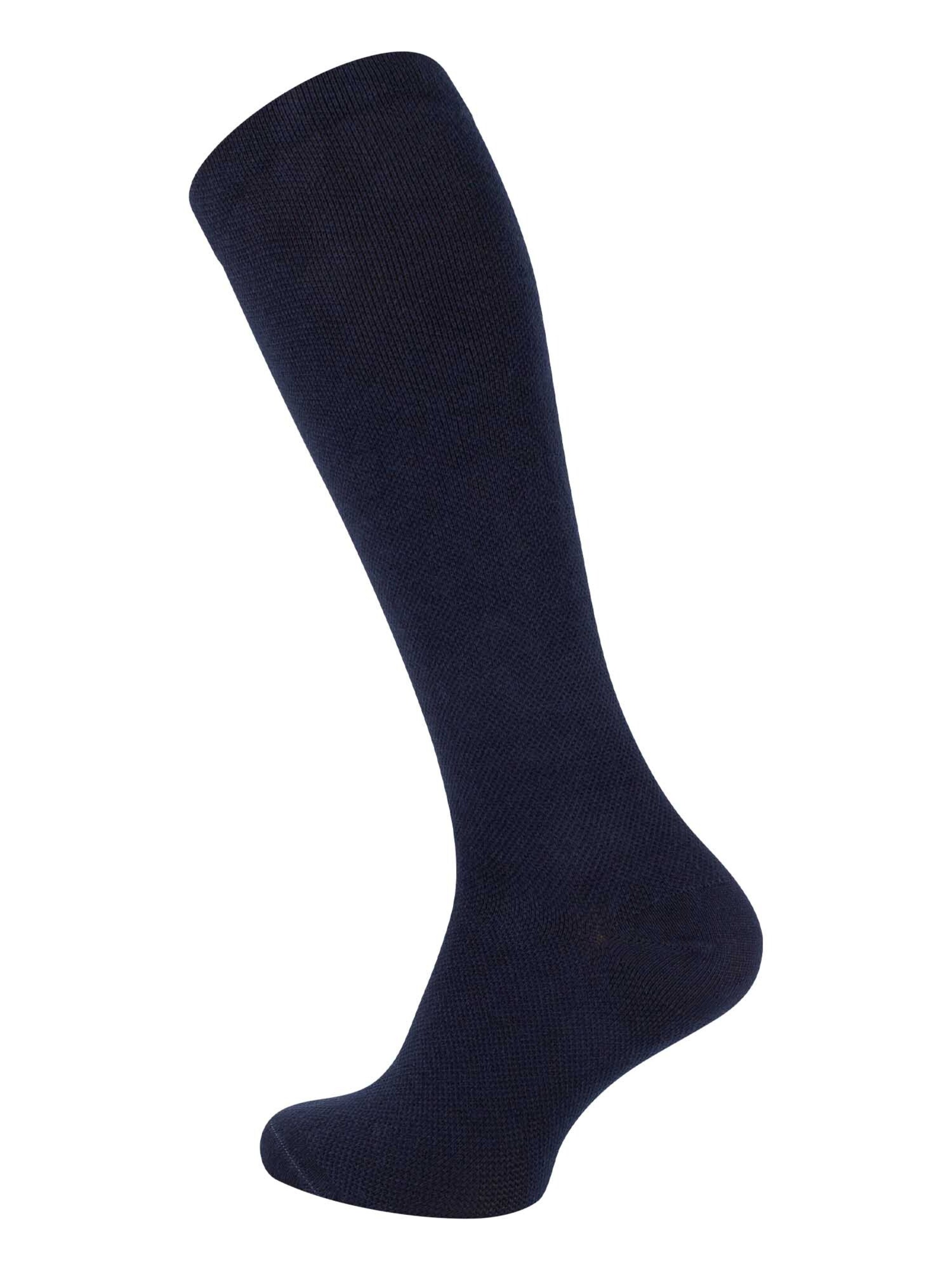 Chaussettes montantes Cotton Prime en bleu : devant