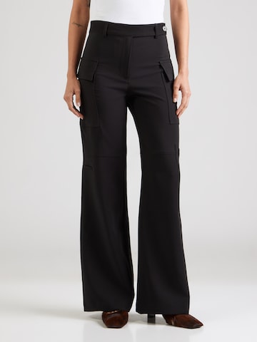 melns EDITED Plati gali Bikses 'Felice': no priekšpuses