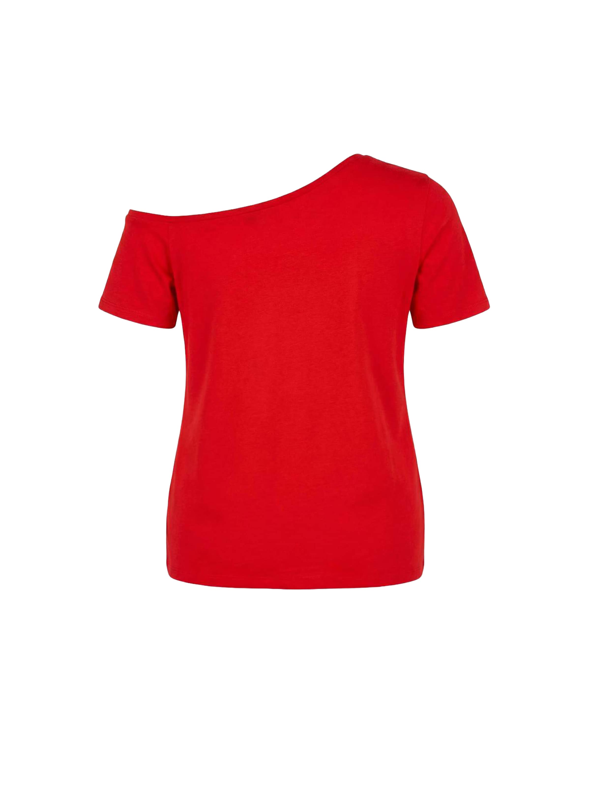 Trendyol Curve - Camiseta en rojo