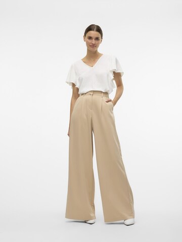 VERO MODA Bluse 'Alva' in Weiß