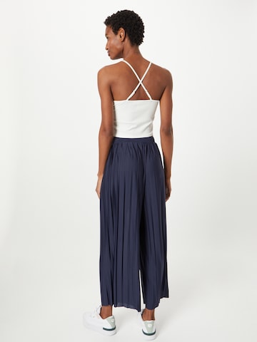 Wide Leg Pantalon 'Caren' ABOUT YOU en bleu