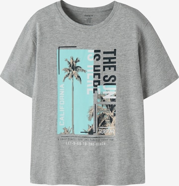 NAME IT Shirt 'NKMVAGNO' in Grijs: voorkant
