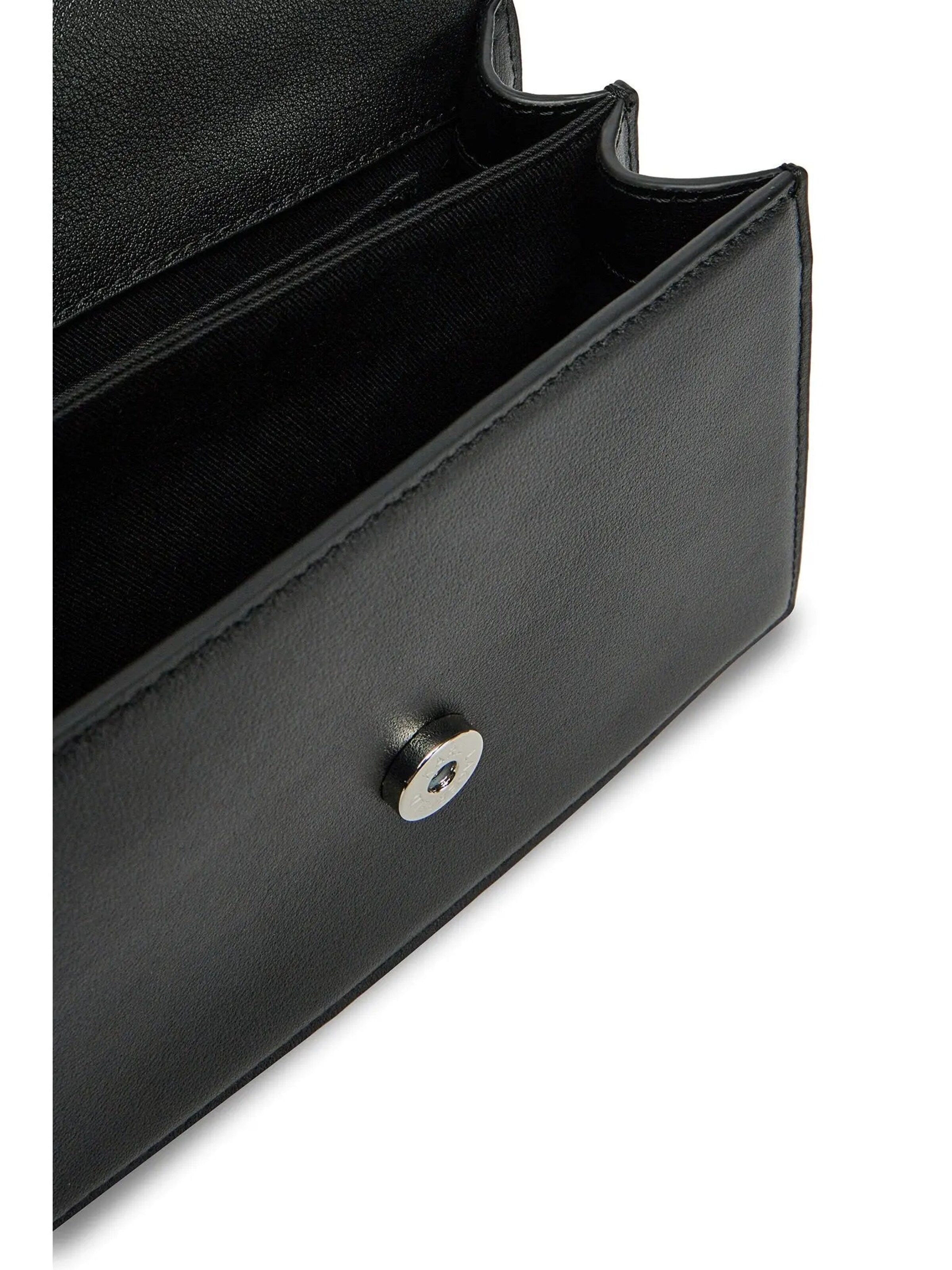 Karl Lagerfeld Håndtaske 'Karl Lagerfeld Sac Bandoulière Essentials A1W30038 Noir/Nickel' i sort