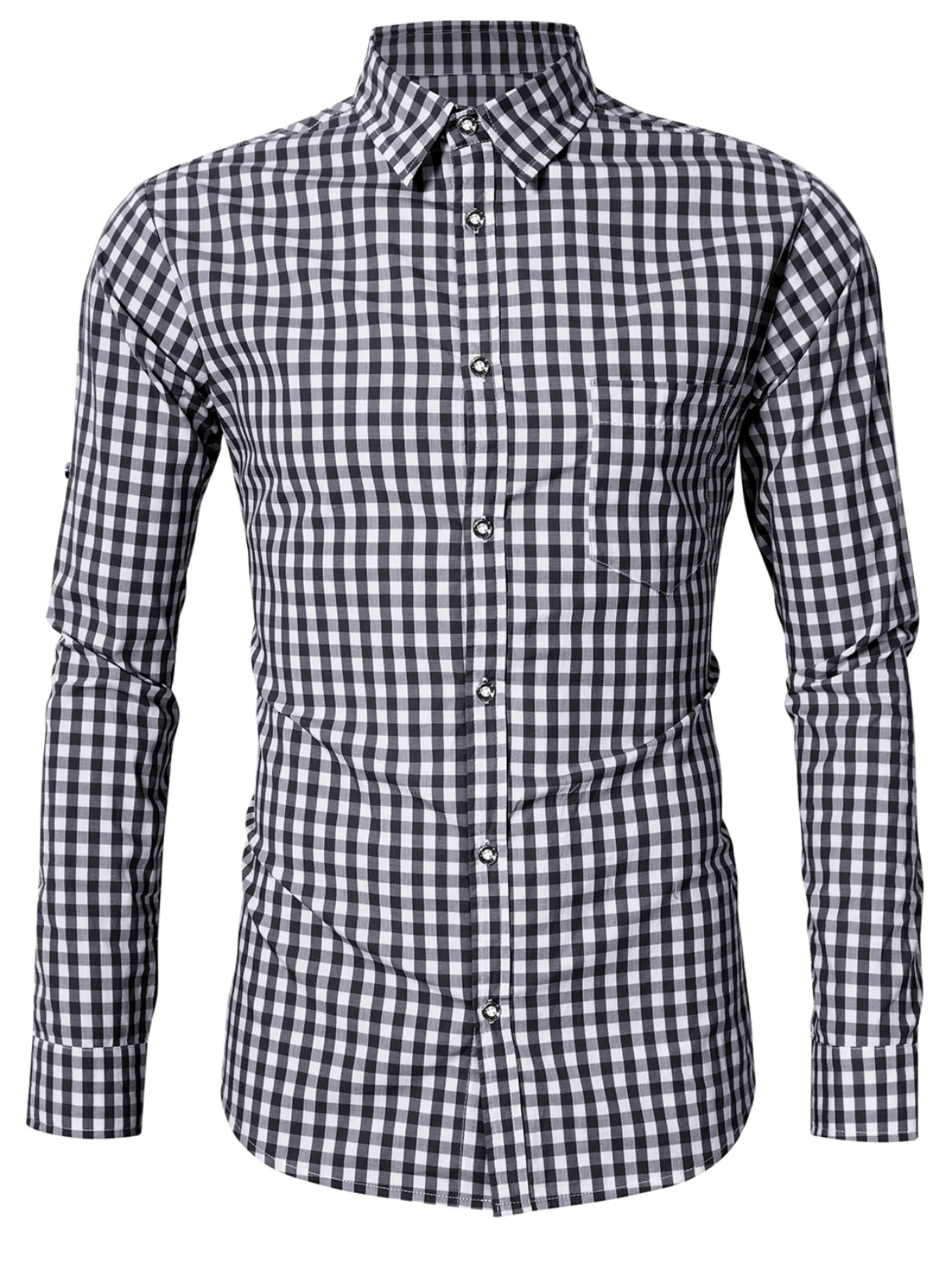 Yesfashion Hemd in Schwarz: Vorderseite