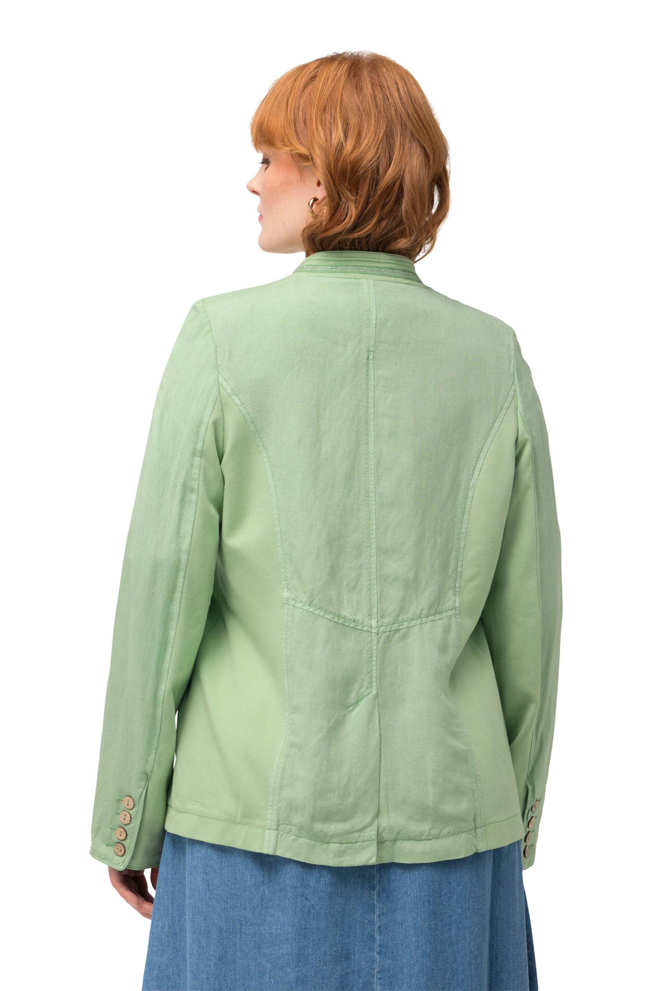 Ulla Popken Tussenjas in Groen