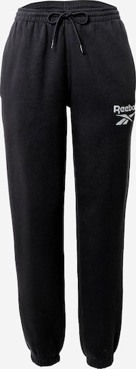 REEBOK Sportbroek in de kleur Zwart / Wit, Productweergave