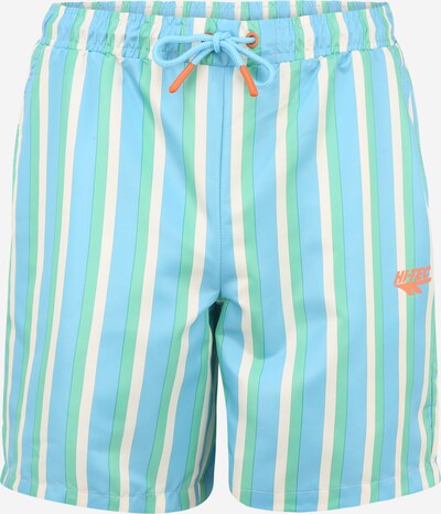 Pantaloni de baie 'NOBU' HI-TEC pe turcoaz / verde / alb, Vizualizare produs