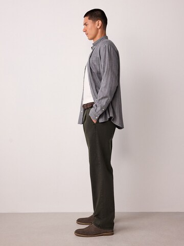 Next Loose fit Pleated Jeans in Brown