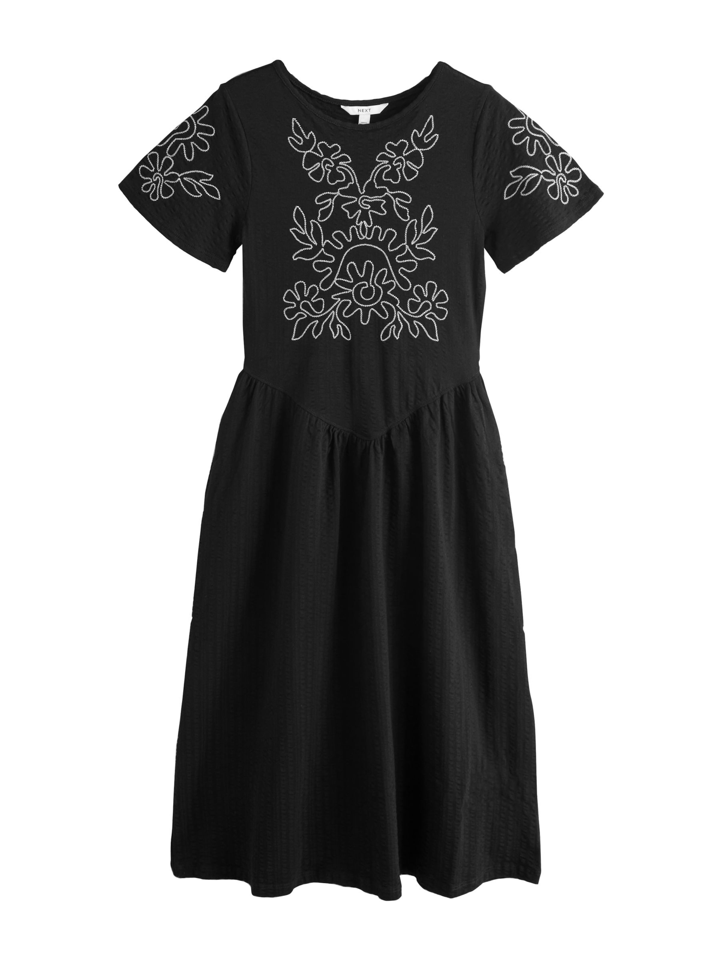 Next Jurk in Zwart: voorkant