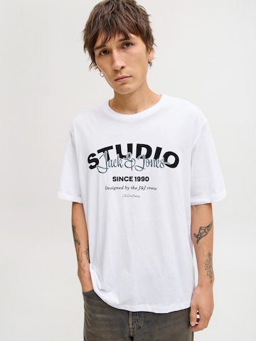 JACK & JONES T-Shirt 'JJYUKI' in Weiß