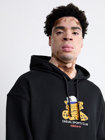 juoda ADIDAS ORIGINALS Megztinis be užsegimo