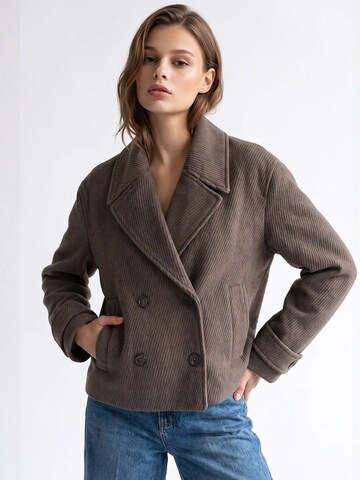 MixRay Between-Season Jacket 'Jacken' in Brown