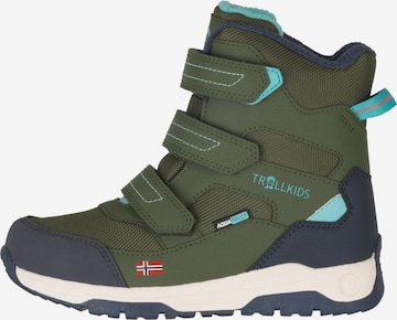TROLLKIDS Snowboots in Grün: Vorderseite