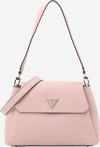 Pink guess shoulder bag hotsell