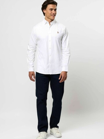 U.S. POLO ASSN. Klasický střih Košile 'Esmar' – bílá