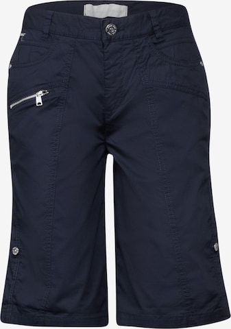 STREET ONE Regular Trousers 'Yulius' in Blue: front