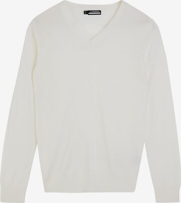 J.Lindeberg Athletic Sweater 'Amaya' in White: front