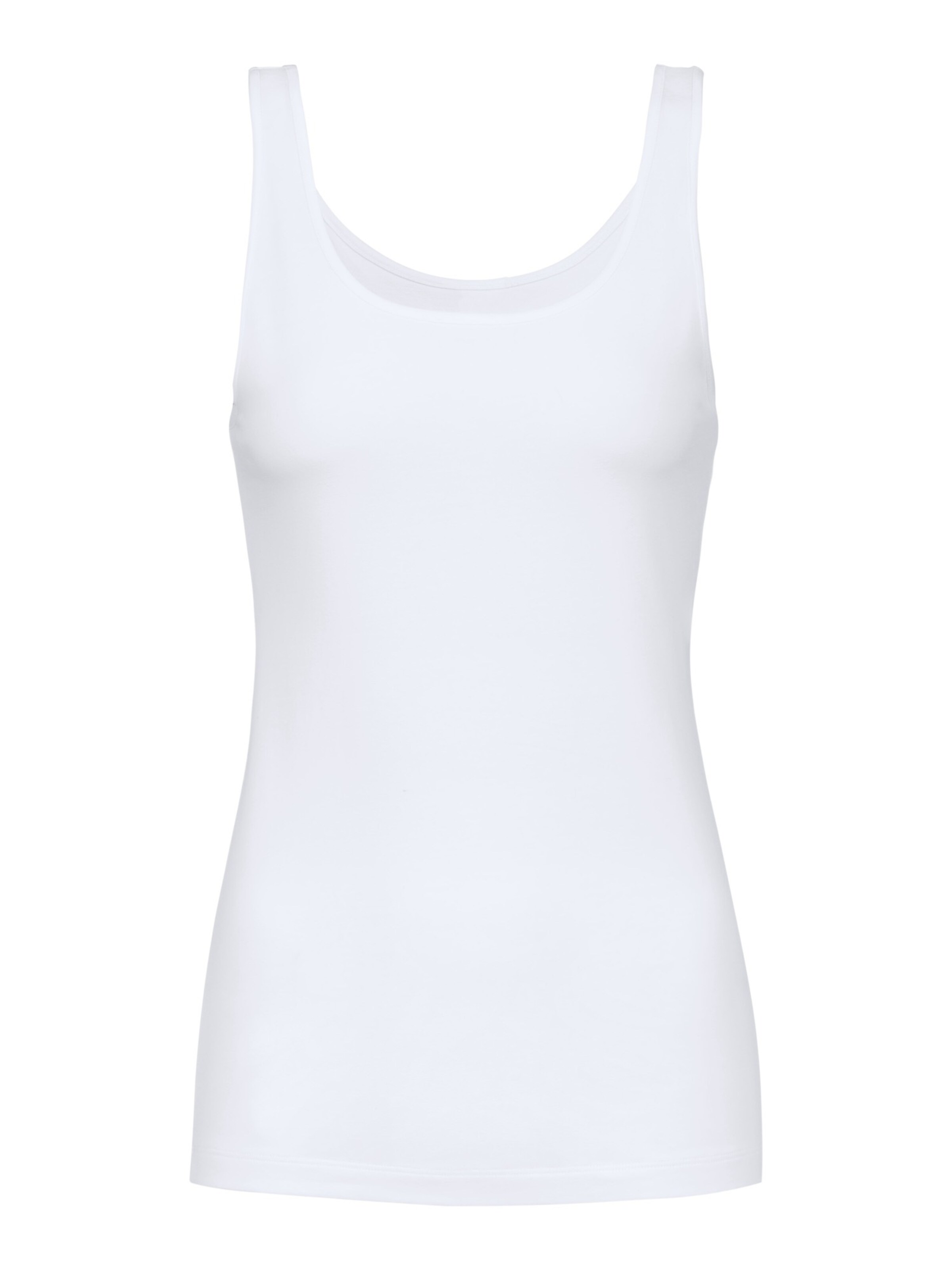 Mey Top in Wit: voorkant