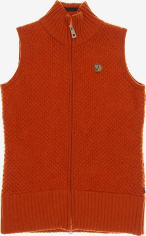 Fjällräven Vest in S in Orange: front