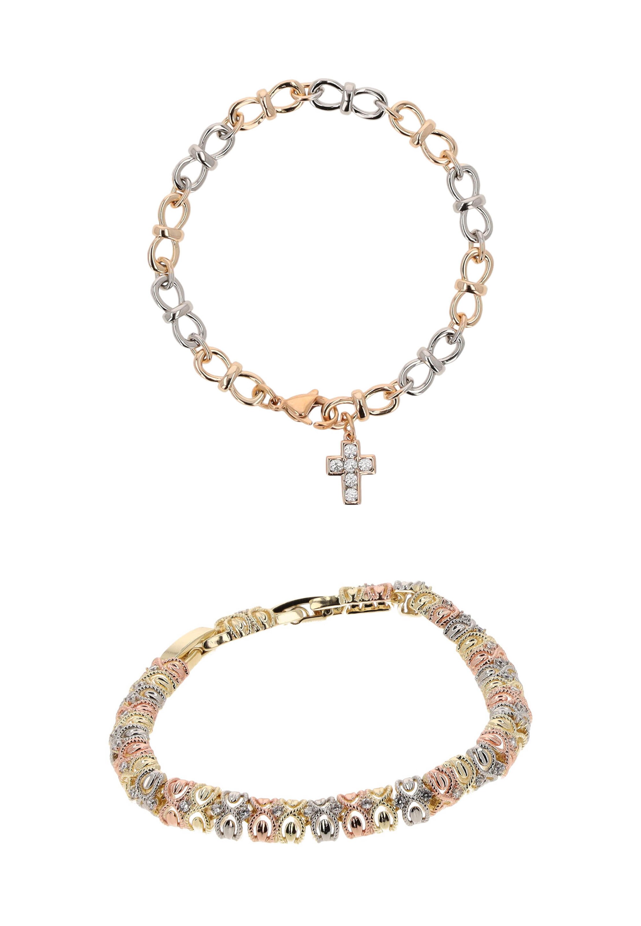 faina - Pulsera en oro: frente