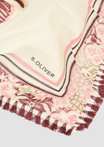 s.Oliver Sjaal in Beige