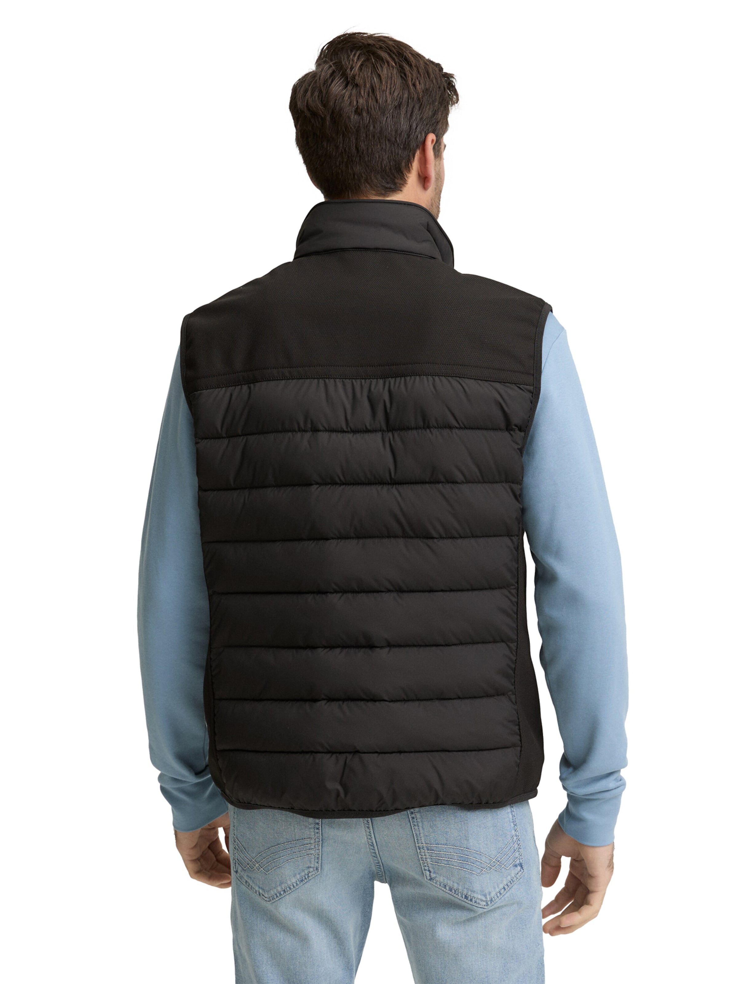 TOM TAILOR Vesta – černá