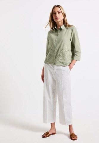 STREET ONE Bluse in Grün