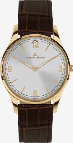 Jacques Lemans Analog Watch in Gold: front