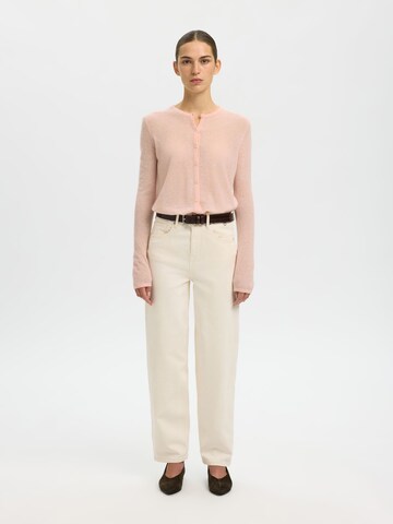 SELECTED - Cárdigan en rosa