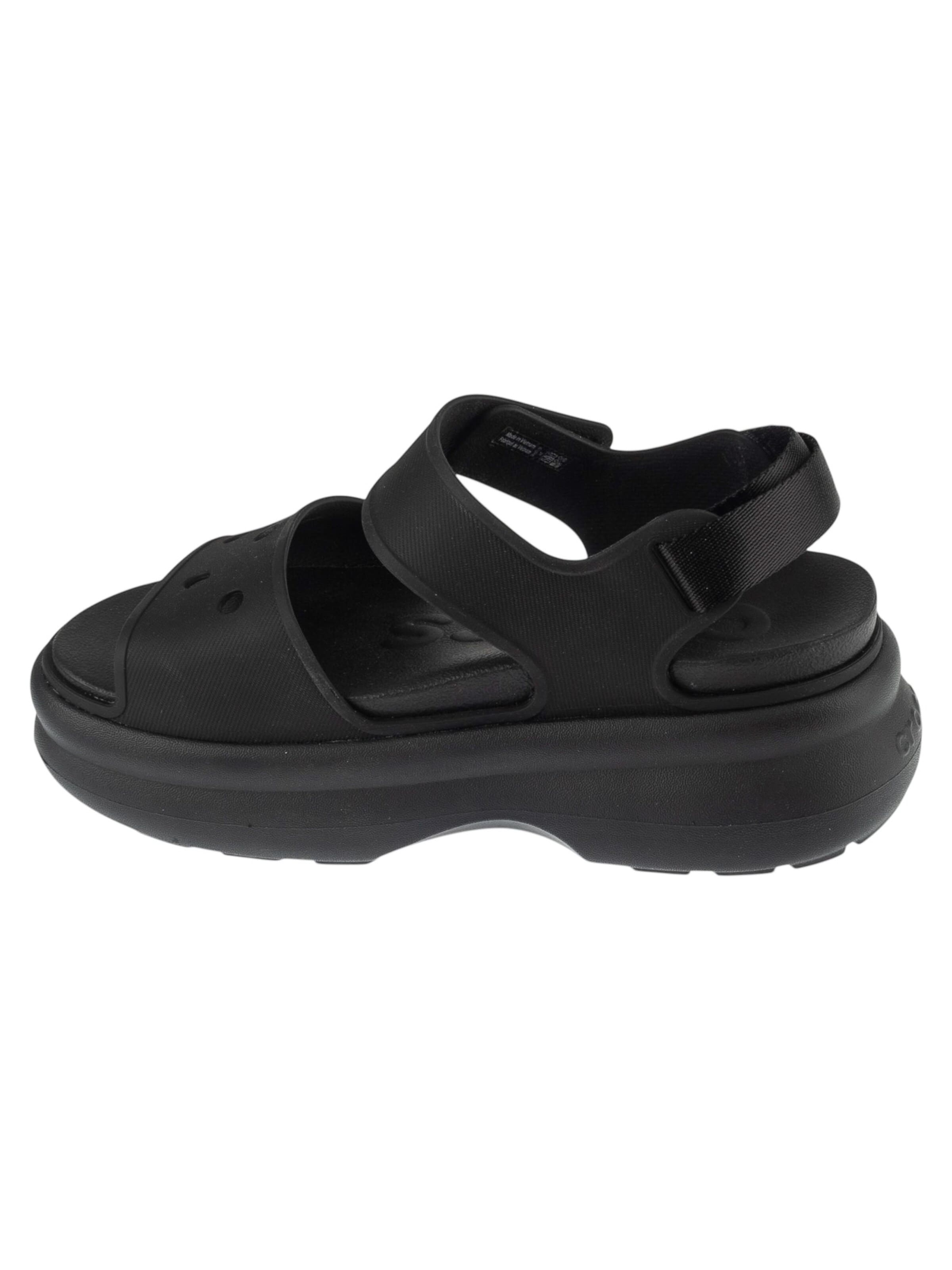 Crocs Sandale‌‌‌ in Schwarz