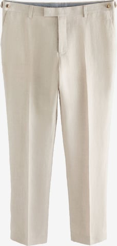 NextSlimfit Hlače na crtu - siva boja: prednji dio