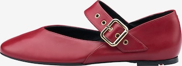 LLOYD Ballerina met riempjes in Rood: voorkant