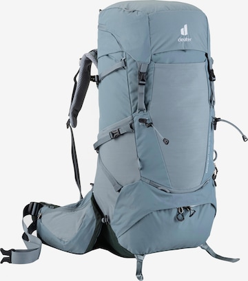 DEUTER Sports Backpack 'Aircontact Core 55+10 SL' in Blue: front