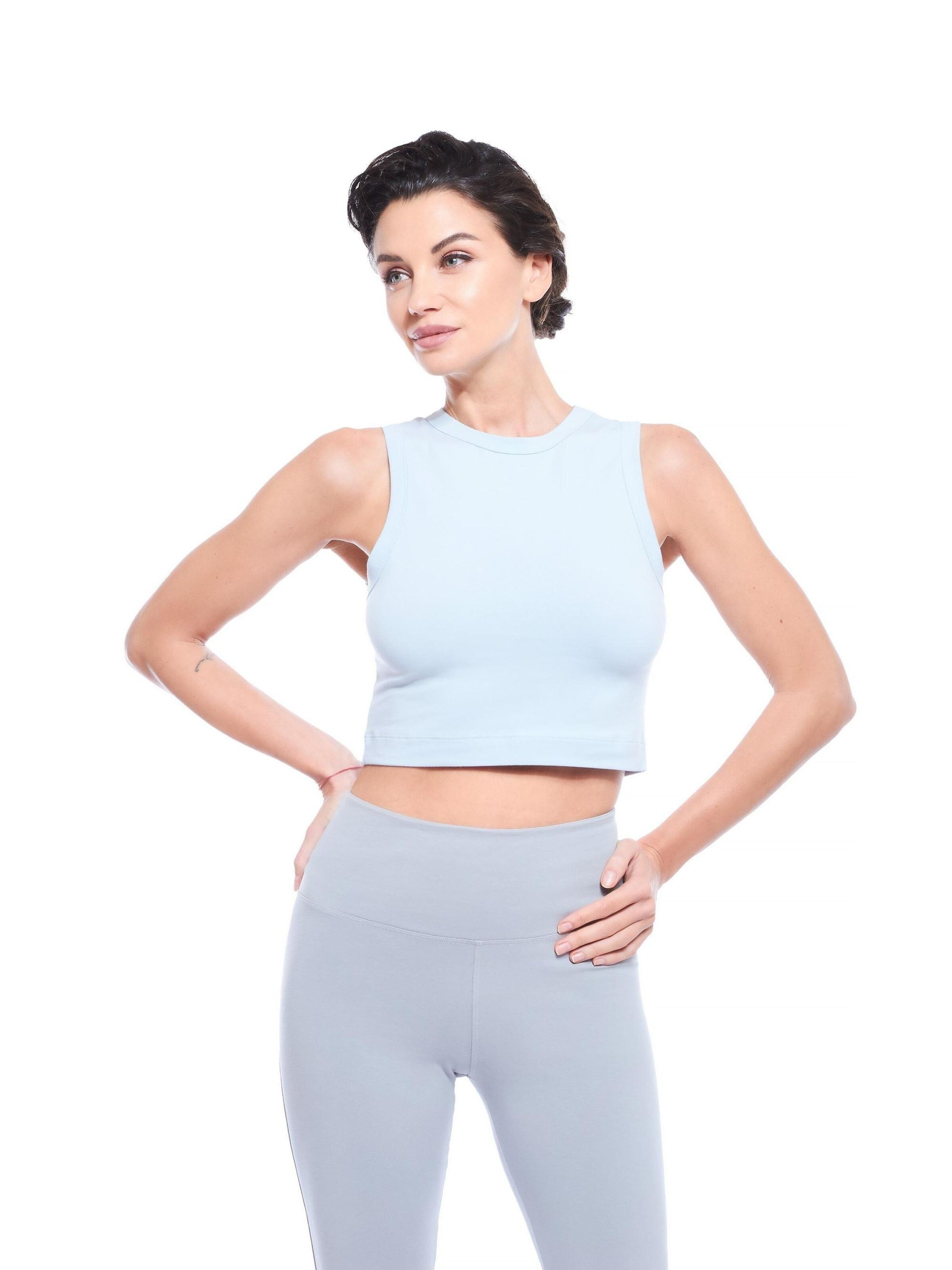 Evoni Shirt in Blau: Vorderseite