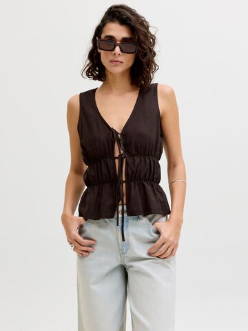 Top 'JXALMIRA' di JJXX in marrone: frontale
