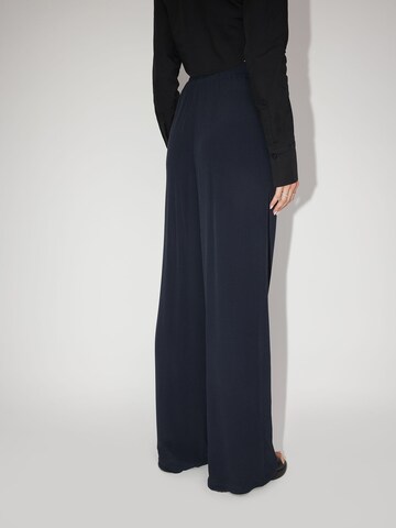 Wide Leg Pantalon 'Paula' LeGer by Lena Gercke en noir : derrière