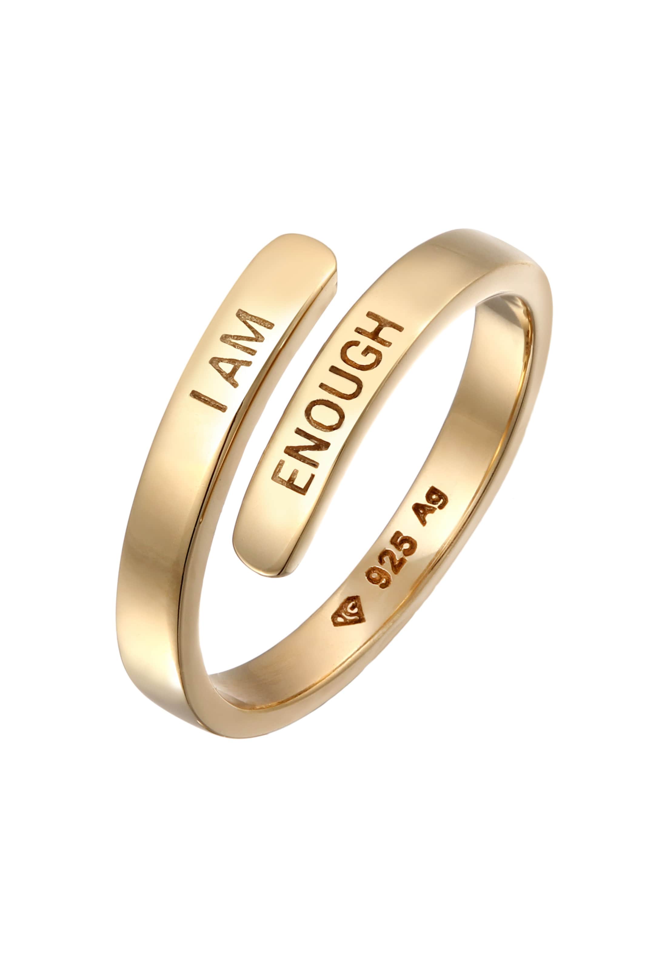 ELLI Ring in Gold: Vorderseite