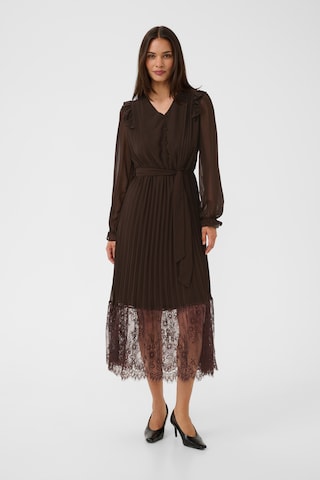 CULTURE Dress in Brown: front