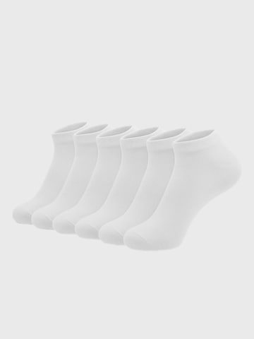NERS Ankle Socks 'VELAN' in White: front