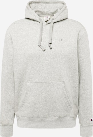 Champion Authentic Athletic Apparel Sweatshirt in Grey: front