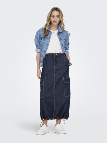 ONLY - Falda en azul