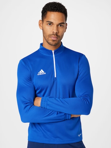 Sweat de sport 'Entrada 22' ADIDAS SPORTSWEAR en bleu : devant