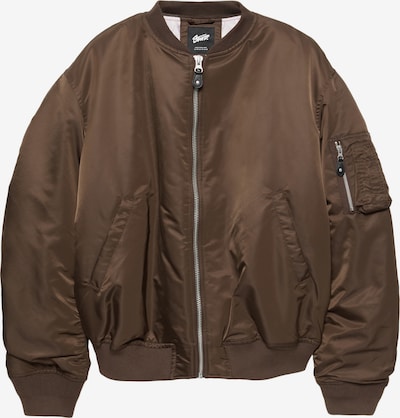 Pull&Bear Välikausitakki 'STWD' värissä ruskea, Tuotenäkymä