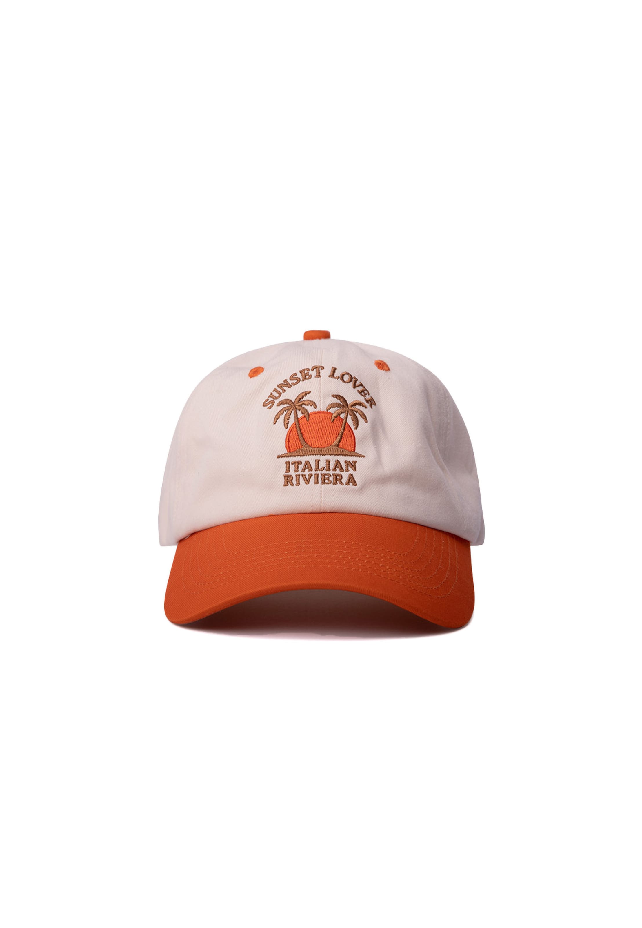 Hatline Lab Cap 'Riviera' in Orange: front