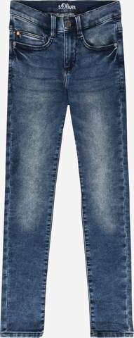 s.Oliver Skinny Jeans in Blue: front