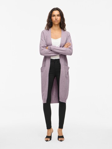 VILA Gebreid vest 'VIRIL' in Lila