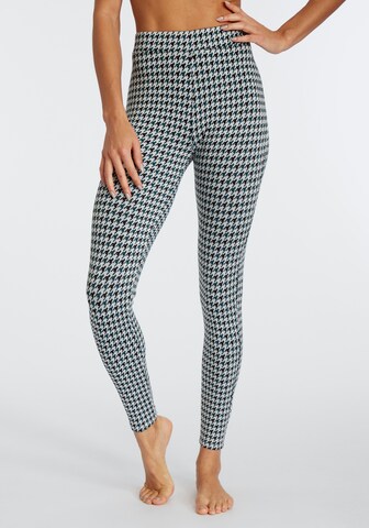 LASCANA Skinny Leggings in Blauw: voorkant