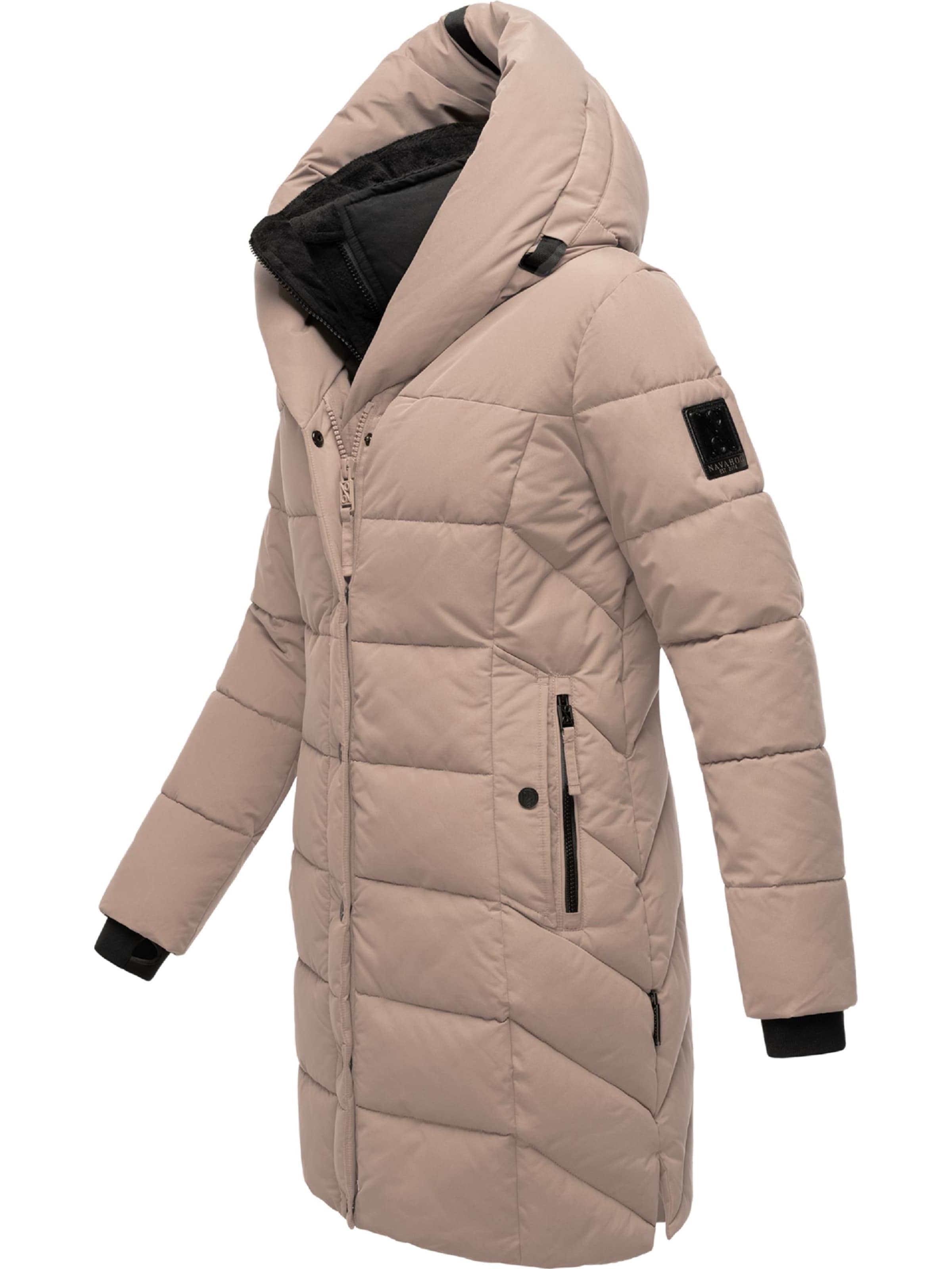 Palton de iarnă 'Knutschilein' de la NAVAHOO pe maro