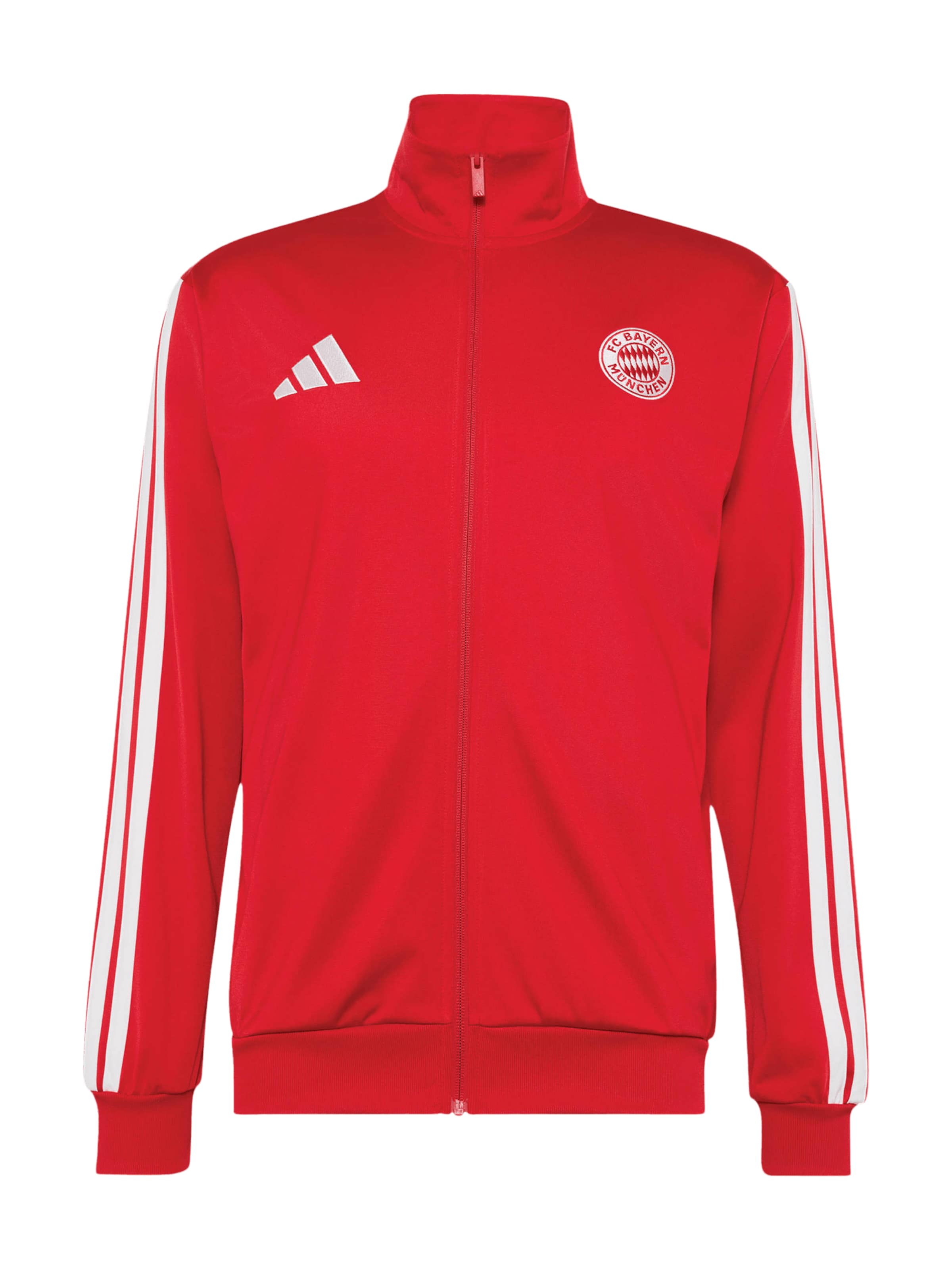 ADIDAS PERFORMANCE Trainingsjacke DNA FC Bayern in XS in weiß, Produktansicht